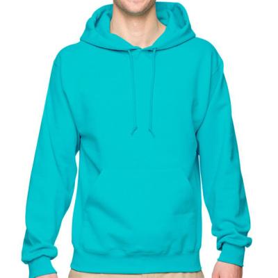 China Anti-wrinkle men's plain hoodies with french terry fabric training hoodie men for gym fitness for sale