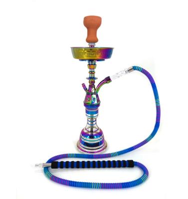 China Fumar saudável 55cm Shisha árabe com caixa de alumínio de liga de zinco Narguilé à venda