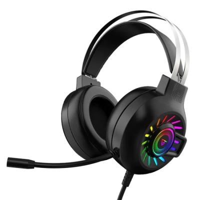 Chine G97 RGB lumineux 7.1 son surround casque de jeu filaire avec microphone et contrôle du volume à vendre