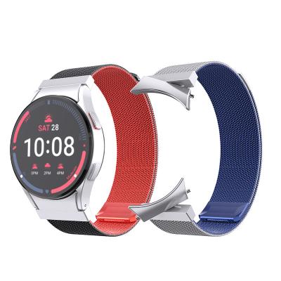 China Compatible Model For Samsung Watch Series Milanese Magnetic Mesh Watch Strap Loop Band for sale