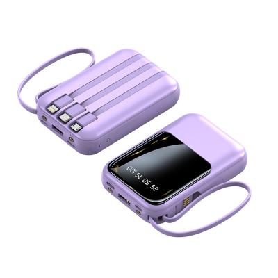 China Mini Power Bank 5V2A Phone Charger with 10000mah Capacity and Ultra Thin Design for sale