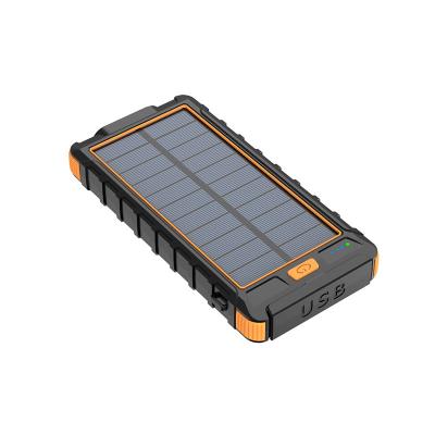 China ABS Compass Solar Power Bank 10000mAh para carregamento ao ar livre e situações de emergência à venda