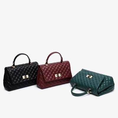 China Waterproof New Arrival Luxury Designer Ladies Handbag Shoulder Bag 2022 Spring Summer Color Bag Pure Women Handbags for sale