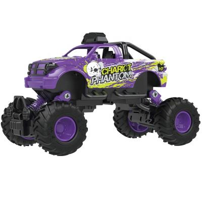 China High Quality Alloy Diecast New Toy Brand Phantom Collection 4wd Monster Car Diecast Model Pull Back Racing for sale