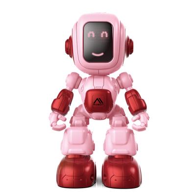 China Alloy robots sound toys recording interactive induction toy smart voice multi-function die-cast musical robot for sale