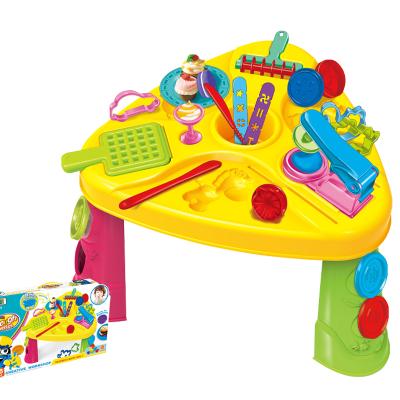 China Factory price 50*45*34cm intelligent dough play table color clay toys for sale