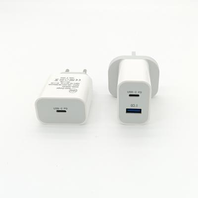 China Mobile Phone / LAPTOP Type C Adapter Quick Charger 18W PD Quick Charger For Ipad Iphone, for sale