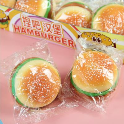 China 2021 New Hot Funny Squeeze Amazon TPR Squishy Hamburger Toys Compression Trigger Toys For Adult Children Soft Rubber Toy for sale