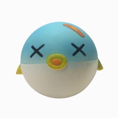 China Relaxation Toys Factory Sale Ocean Shark Squeeze Animal PU Foam Toy Office Stationery Slow Rebound Decompression Toy for sale