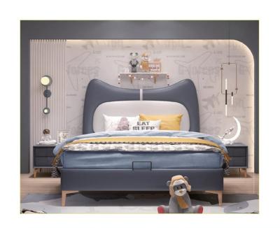 China Whole Solid Wood Frame Top Sale Guaranteed Quality Kids Furniture Princess Single Child Bed for sale