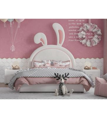 China Best Price Top Quality Whole Solid Wood Frame Kids Bed Design Girls Bedroom Kids Bed for sale