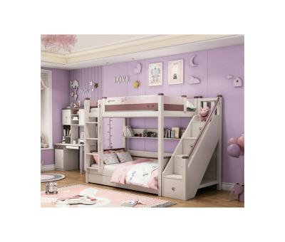 China Newest Wooden Frame Design Whole Solid Wood High Quality Through Kids Embed Design for sale