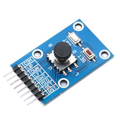 China Standard Five Directions Navigation Button Module for MCU AVR Independent 5D Game Rocker Joystick Keyboard for Arduino Joystick Module for sale