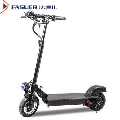 China Fasuer 60V 800W 10inch Unisex E-scooter For Adult Aluminum Electric Scooter for sale