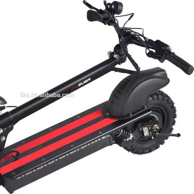 China Aluminum Alloy 60V18A 11inch Dual Motor Wheel Aluminum Alloy Electric Scooter Adult OFF ROAD for sale