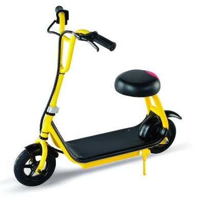 China China Supplier 24V 4.4Ah 250W Rubber Drum Brake Kid Electric Scooter With Seat for sale