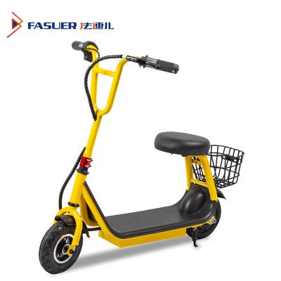 China Best Selling Cheap High Quality Iron+ABS Electric Scooter 250W 24V 4.4Ah Two Wheel Electric Scooter For Kids for sale