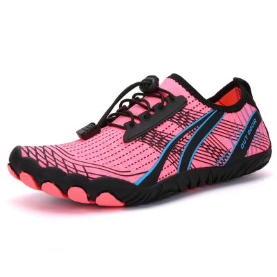 China 2021 New Breathable Ladies Water Walking Shoes High Quality Ladies Non-slip Beach Swimming Shoes for sale