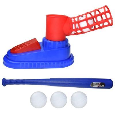 China Eco-Friendly Softball Machine Material Automatic Children's Softball Pitching Machine Toy Sports Baseball Training Game for sale