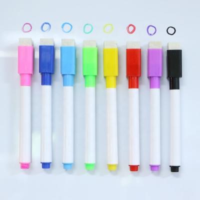 China Smoothly Writing 8 Pcs Whiteboard Marker True Colored Ink White Board Pens Erasable Markers for sale