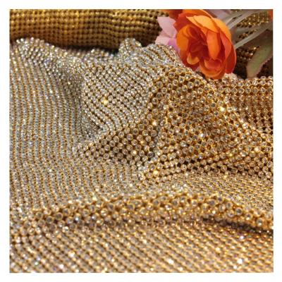 China Hot bling bling wholesale faux stone fix faux stone decorative crystal net sheet flatback faux stone mesh for shoe decoration for sale