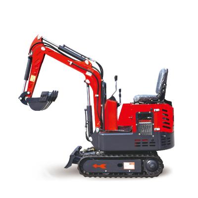 China Building Material Shops China Hot Sale 0.8 Ton 1 Ton Mini Excavator Price With CE Certificate for sale