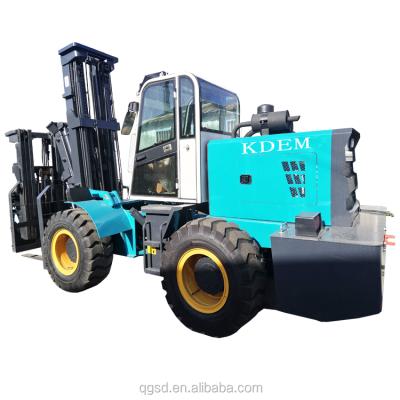 China Garment Shops China 3 Ton Four Wheel Steering Diesel Forklift For Sale for sale