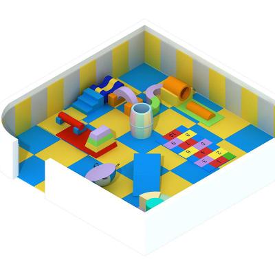 China Durable High Quality Playground Equipment Soft Play Mat Indoor Baby Soft Playground Soft Playground for sale