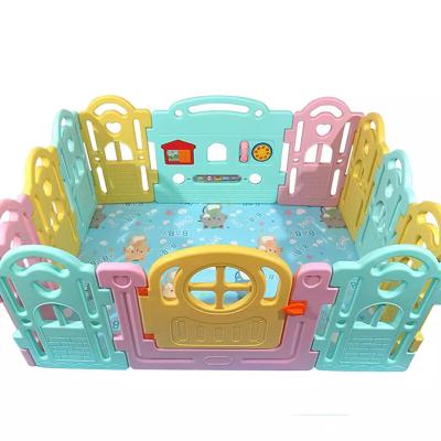 China 2021 Indoor Playground Plastic Barrier Toy Castle Style Is Safe And Reliable for sale