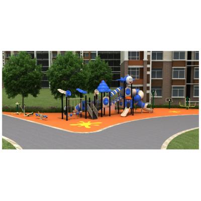 China Modern Commercial Kids Play Playground Equipment Sets Floor For Sale for sale