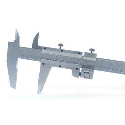 China Carbon Steel Factory Direct Supply Metric Vernier Caliper 200X0.05mm High Accuracy With Adjustable Wheel for sale