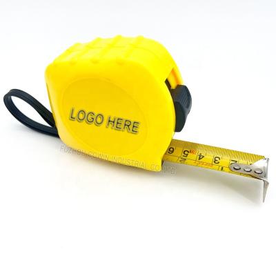 China 7.5m / 25ftx25mm Length Measuring Tape Measure Tool ABS Economic Case Steel Measuring Tape for sale