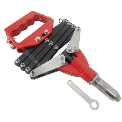 China Professional Lazy Type Labor Saving Rivet Hand Folding Riveter 32inch Heavy Duty Gun Riveter Folding Hand Riveter for sale