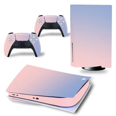 China Various For PS5 Console Skin Stickers 2 PCs Controller Protective Skin For Sony playstation 5 console decal for sale