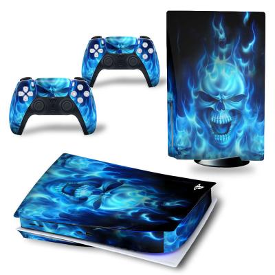 China Lowest Price Vinyl Decals For Sony Playstation 5 Console Controller Skin Sticker For PS5 Vinyl Sticker for sale