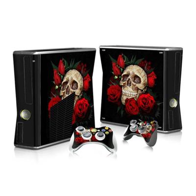 China Vinyl Decal Console and Controller Waterproof Protective Sticker Skin for Xbox 360 Slim for sale