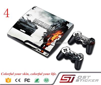 China Various Products Hot Selling Decal For PS3 Slim For Playstation 3 Console Sticker for sale