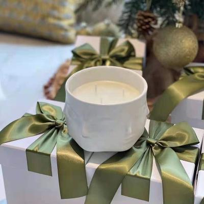 China Wholesale Home Decoration Avatar Cup Air Purifying Fragrance Candle Promotion Gift Aromatherapy Scented Candles for sale