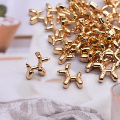 China 10pcs/bag CLASSIC Metal Alloy Gold Color Charms Pendant For Jewelry Making DIY Necklace Design for sale