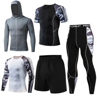 China New Product Breathable Sportswear Man Running Fitness Wear Men's Sportswear Casual Tracksuit for sale