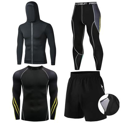 China Manufacturer Wholesale Stretch 2021 Four Way Men's Sets Fashion Breathable Sportswear for sale