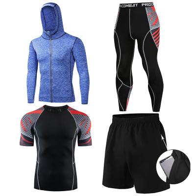 China New Top Quality Men's Running Sports Clothing Gym Clothing Breathable Running Fitness for sale