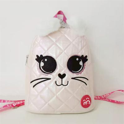 China Cat Patterned Kawaii Girls School Cute Lightweight Bags Kindergarten Kids Ride On For Outdoor Activities for sale