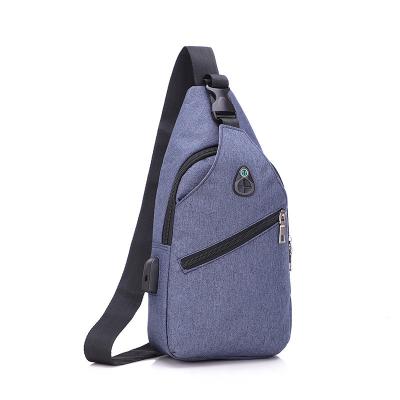 China New Fashion Washable USB Sling Bag Business Trunk Filler Bag For Men for sale