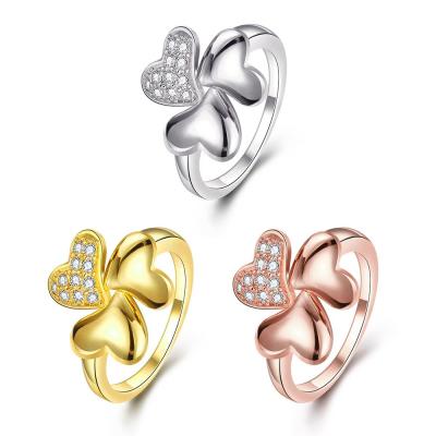 China Environmentally friendly South Korean version of the popular female 925 Sterling Silver Heart Ring for sale