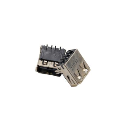 China Power USB 2.0 Female Type 90 A Degree 4 Pin Female USB Connector Right Angle Plug For Lesozoh for sale