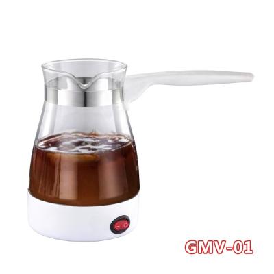 China 0.6L 600W Turkey Coffee Maker Coffee Pot Viable Glass Electric Coffee Kettle For Home Office for sale