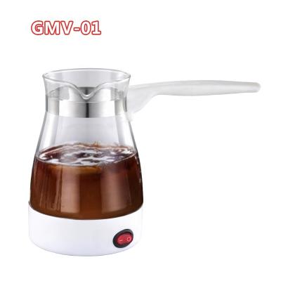 China Viable New Arrival 0.5L/600W Arabic Coffee Glass Cooker,Turkish Coffee Maker,Glass Coffee Maker GMV-01 for sale