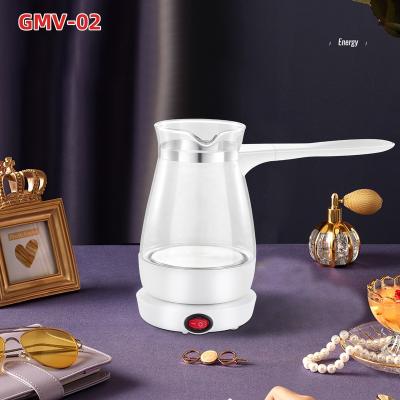 China O.6L Coffee Pot Turkish Coffee Viable Arabic Traditional Glass Pot Maker Electric Coffee Kettle For Home Office GMV-02 for sale