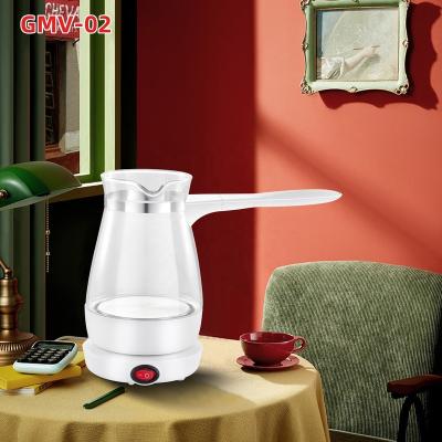 China O.6L Coffee Pot Turkish Coffee Viable Arabic Traditional Glass Pot Maker Electric Coffee Kettle For Home Office GMV-02 for sale